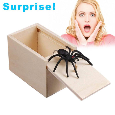 spider box prank